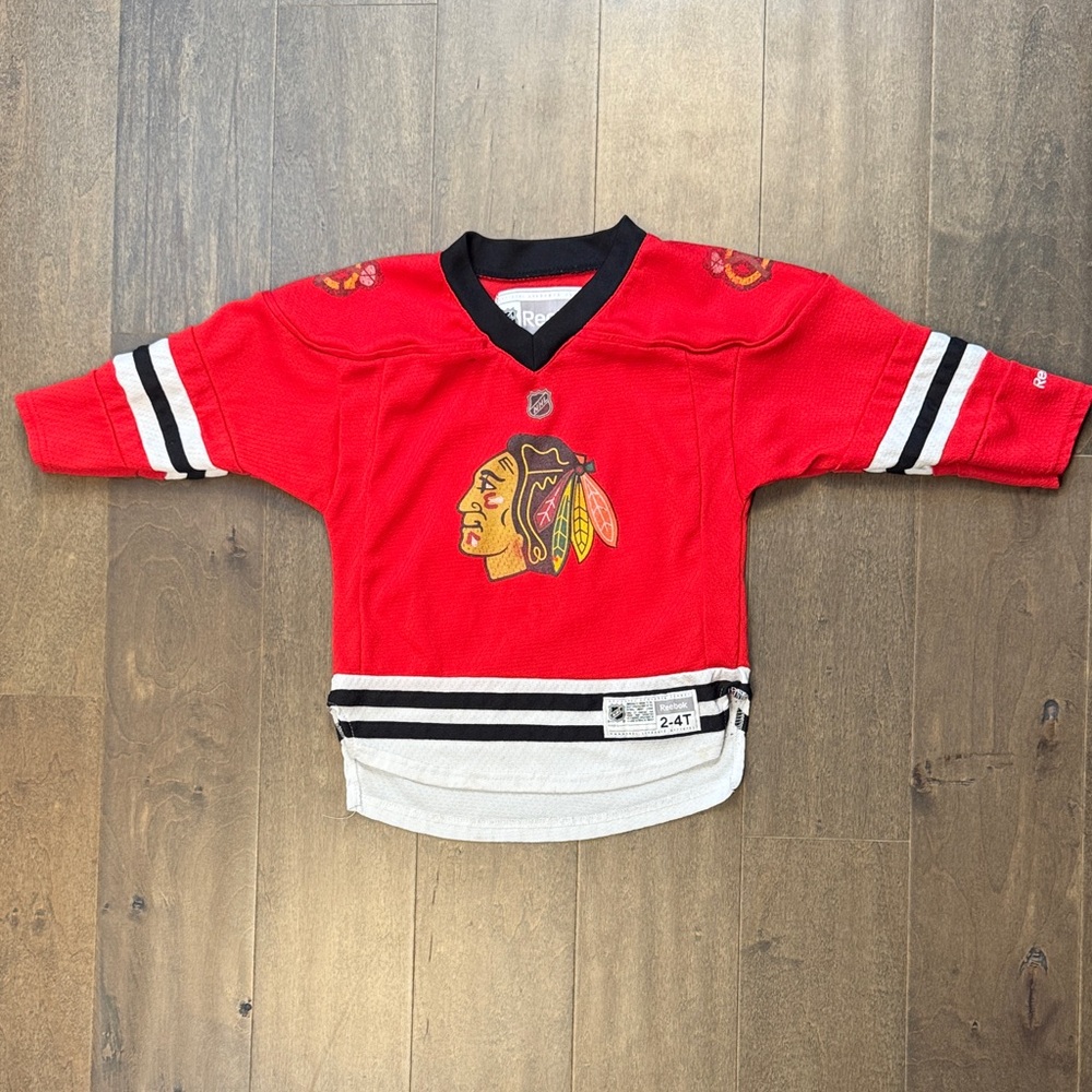 Chicago Blackhawks Patrick Kane #88 Reebok NHL Toddler Hockey Jersey 2T-4T